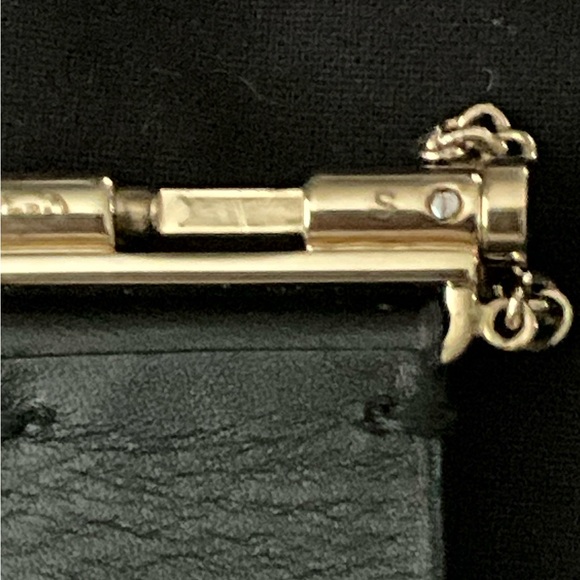 ❌SOLD❌Chanel Calfskin Logo Cuff Bracelet - Picture 13 of 13